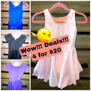 😁WOW!!! DEALS!!!! Ballet / dance leotard bundle / lot